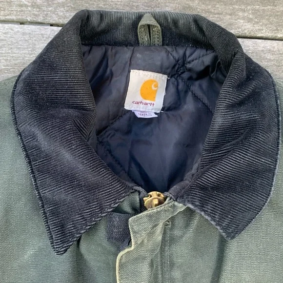 Carhartt C26 MOS Sandstone Duck Arctic Quilt Lined Traditional Workwear Coat XLT - Picture 7 of 17